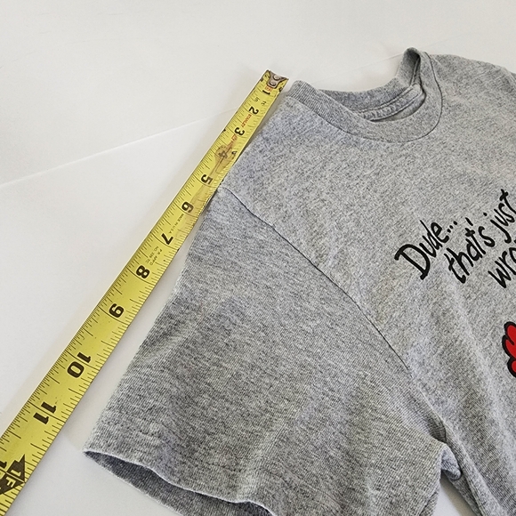 Men's Urban Pipeline "Dude That's just wrong" Chicken Tee Shirt - Picture 8 of 11